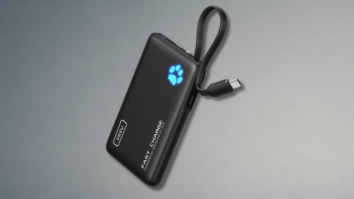 INIU 45W Powerbank mit Kabel