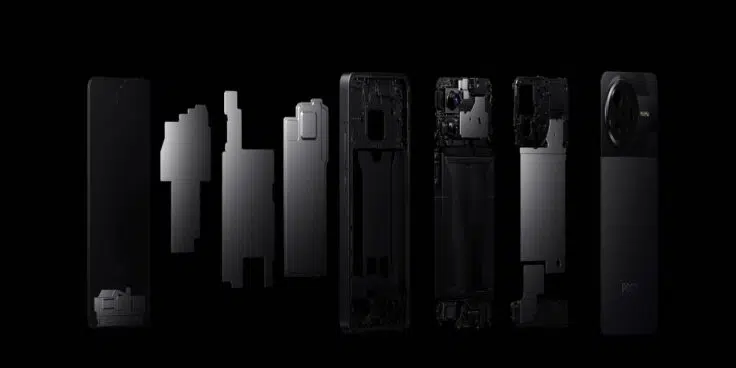 POCO F7 Pro Kühlung auseinandergespalten
