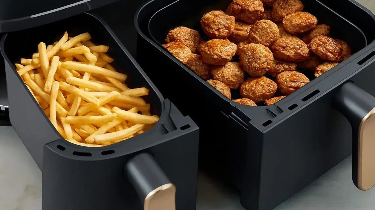 Philips Airfryer 3000 Series Dual Basket Timer Funktion