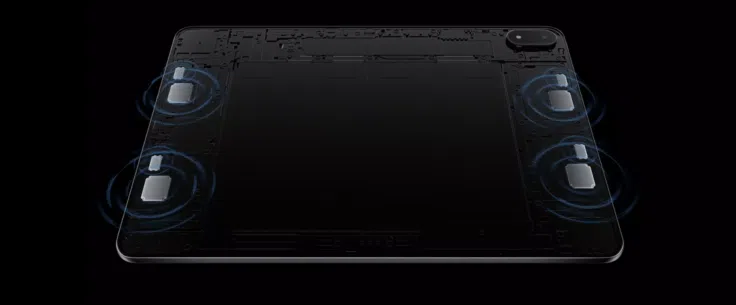 OPPO Pad 4 Pro Lautsprecher