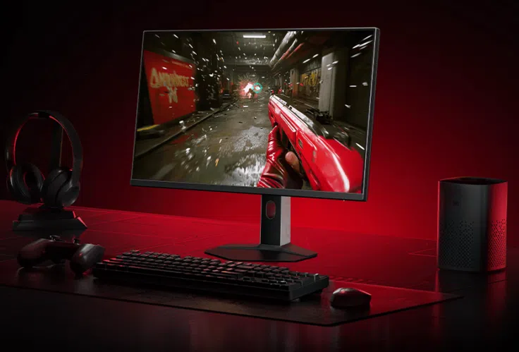 Redmi G27Q 2025 auf dem Schreibtisch