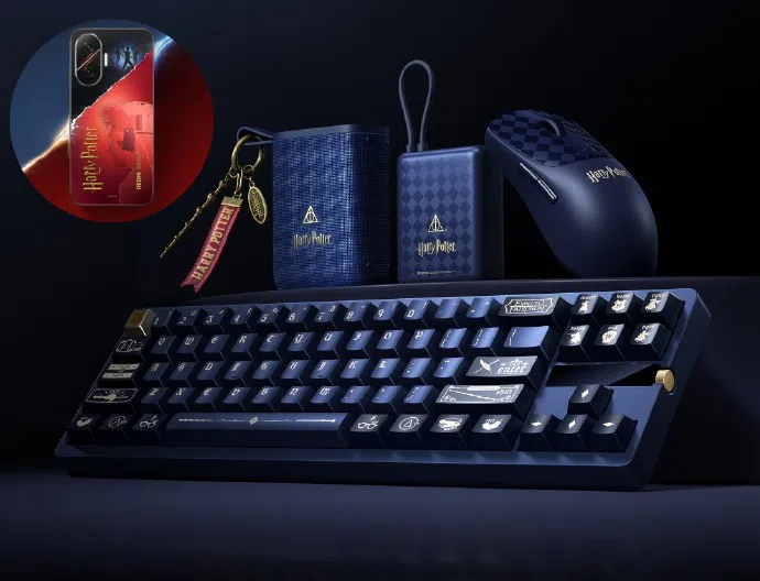 Redmi Harry Potter Kollektion Promobild mit allen Produkten