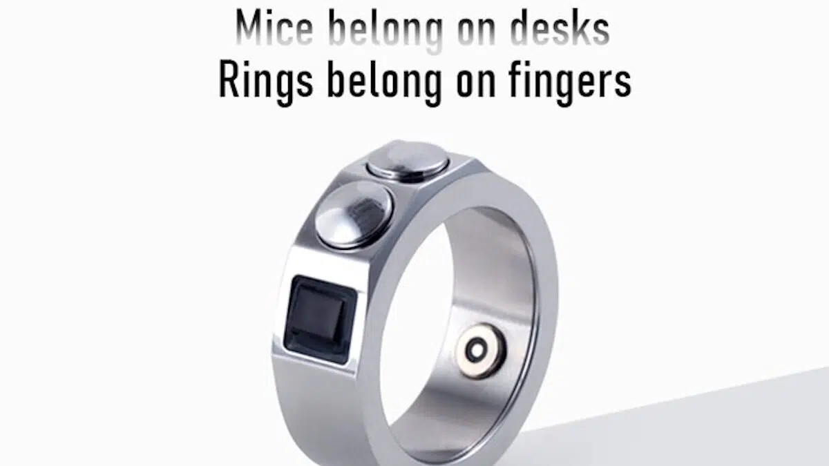 Ring Mouse Bluetooth Ring fuer Smartphones auf Kickstarter 1