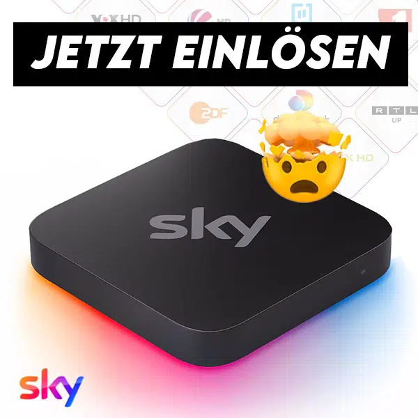 Gutschein noch bis Sonntag einlösen: 1 Jahr Sky TV & Discovery+ inklusive Sky Stream Box (abgelaufen)
