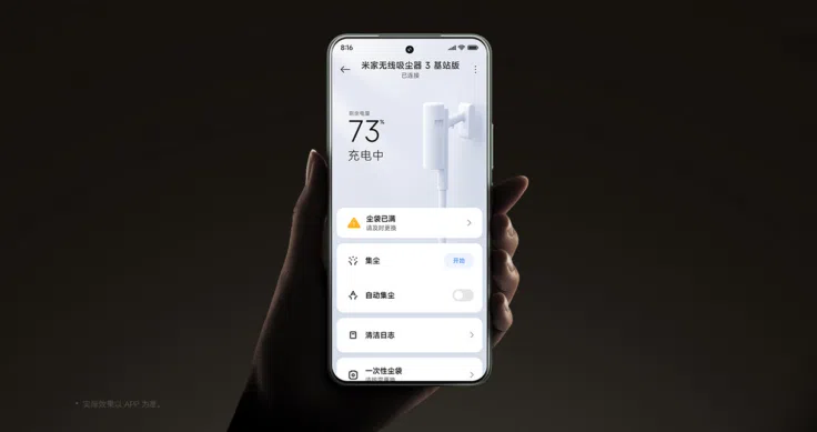 Xiaomi Akkusauger 3 App