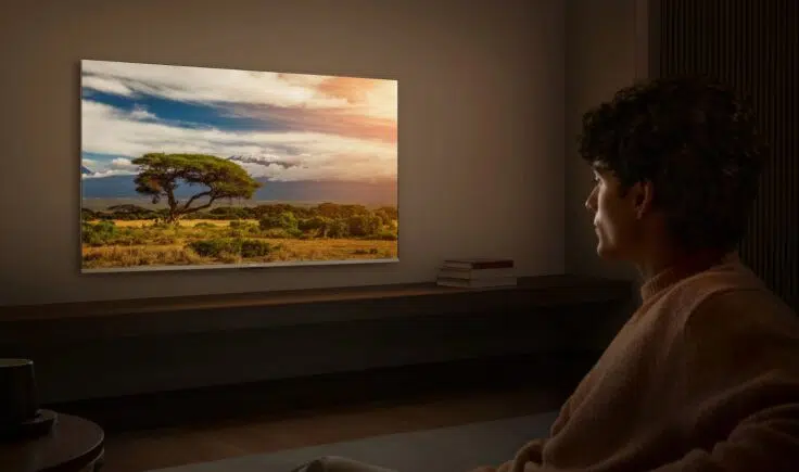 Xiaomi TV A Pro 2026 abgedunkelter Raum