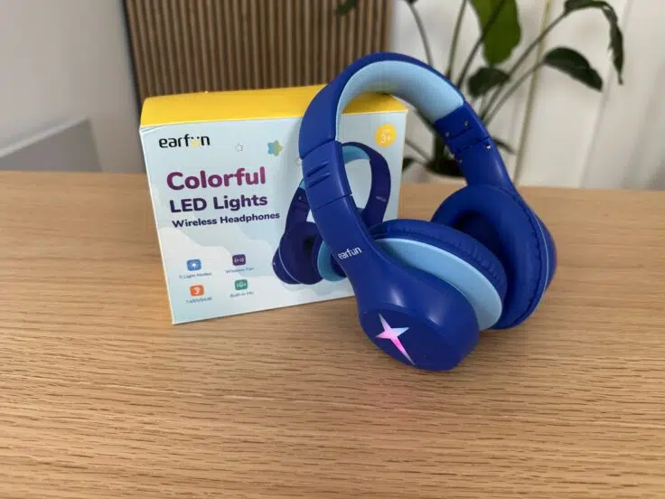 EarFun K4 Kinderkopfhörer mit drei Dezibel-Begrenzungsstufen für 29,99€ 