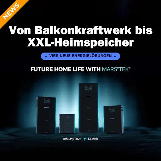 Marstek haut raus: Vier neue Energielösungen von Balkonkraftwerk bis XXL-Heimspeicher vorgestellt