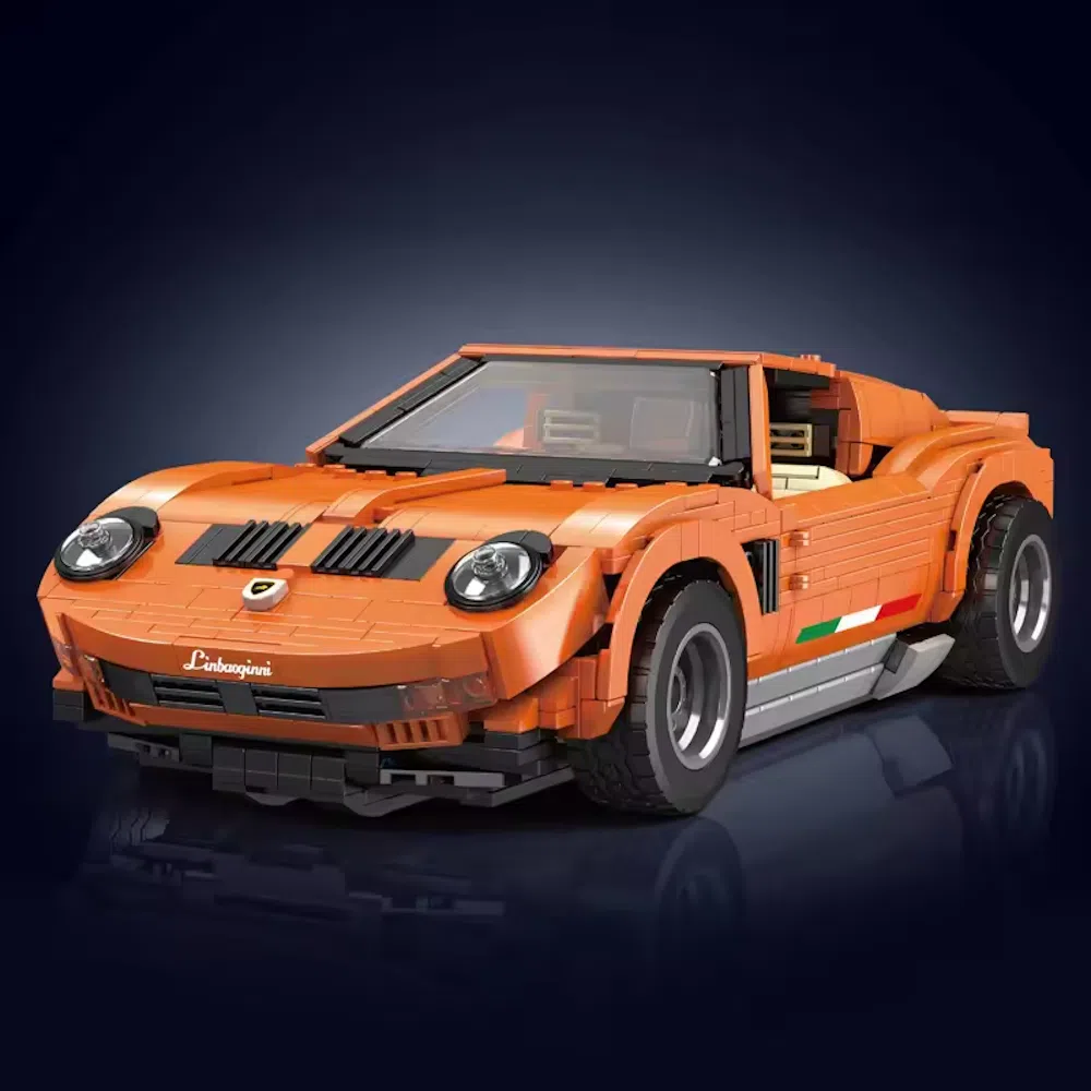 Lamborghini Miura von Mould King (10116): Klemmbaustein-Hommage mit über 1600 Teilen
