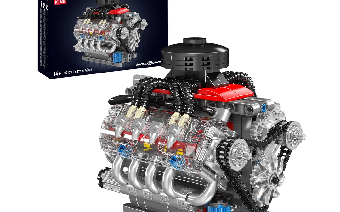 Mould King V8 Motor 10171 Klemmbaustein-Set 1