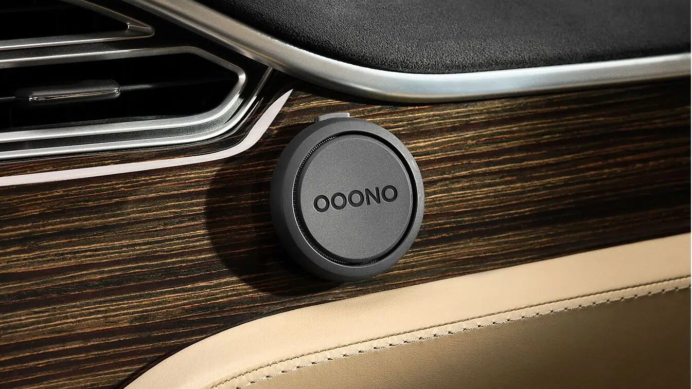 Avertisseur De Danger Routier OOONO Co-Driver - Connecté Bluetooth, Configurable, Noir, Fabriqué Au Danemark