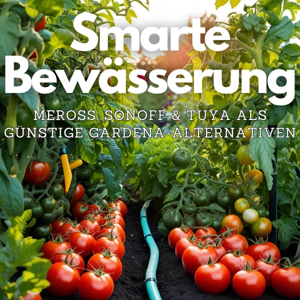 Smarte Bewässerung (auch im Urlaub): Meross, SONOFF & Tuya als günstige Gardena-Alternativen