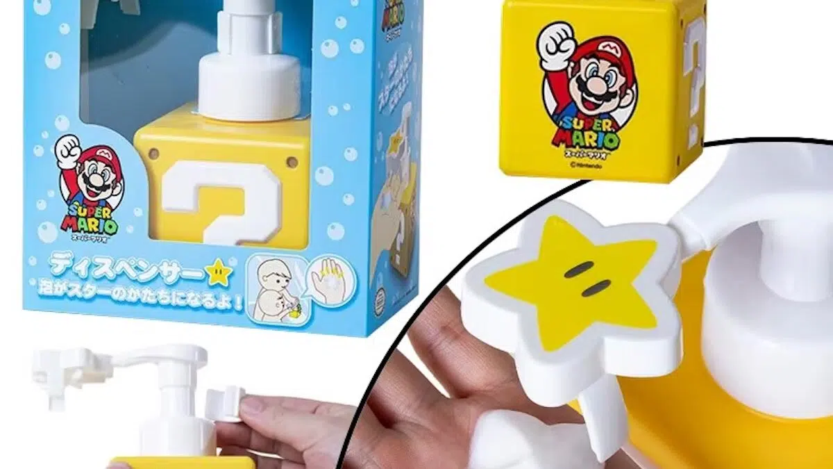 Super Mario Seifenspender Stern