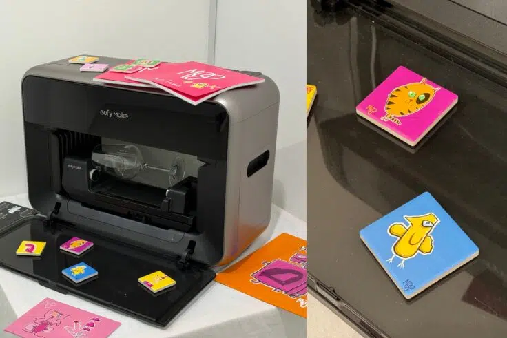 eufyMake E1 UV Drucker Bild erster Eindruck