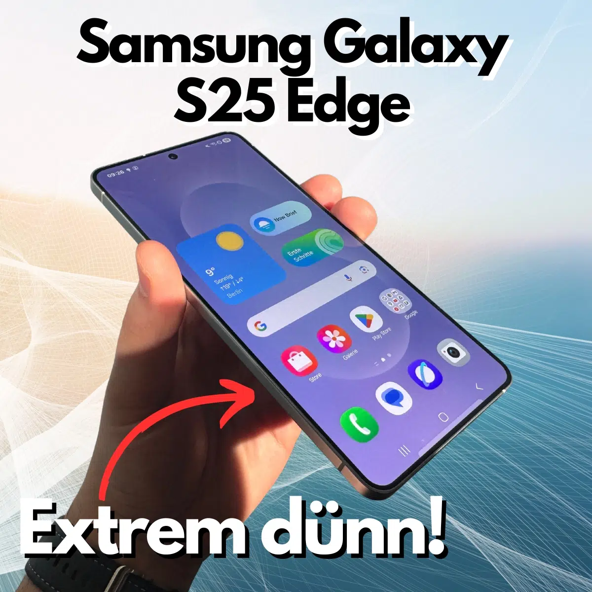 Samsung Galaxy S25 Edge – Extrem dünn und extrem teuer?
