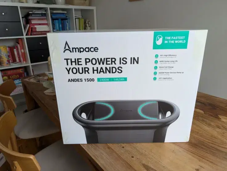 Ampace Andes 1500 Powerstation Paket