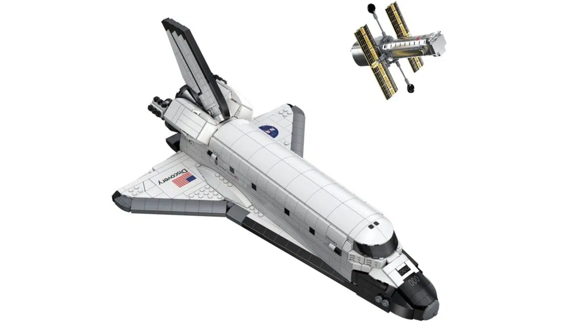 CaDA C56052W Space Shuttle Klemmbausteine 1