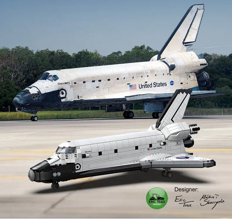 CaDA C56052W Space Shuttle Klemmbausteine 2
