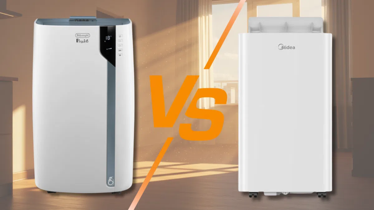 De Longhi-Pinguino-PAC-EX105-vs-Midea-Silent-Cool-26-Pro De Longhi-Pinguino-PAC-EX105-vs-Midea-Silent-Cool-26-Pro