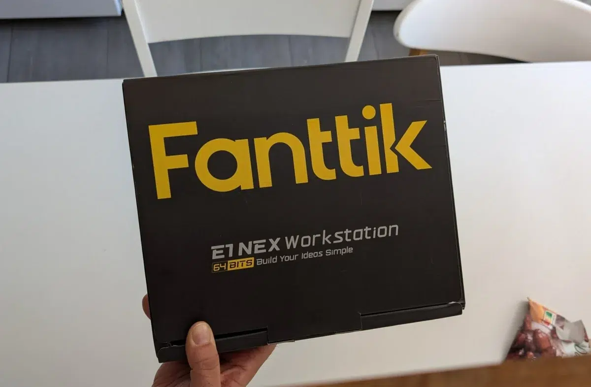 Fanttik E1 Nex Workstation Verpackung e1751280010340