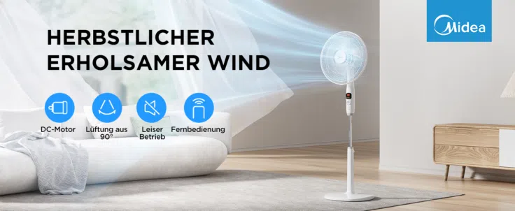 Midea FS40-16CR Ventilator Produktbild