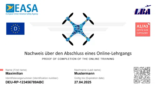 Nachweis Online Lehrgang Nachweis Online Lehrgang