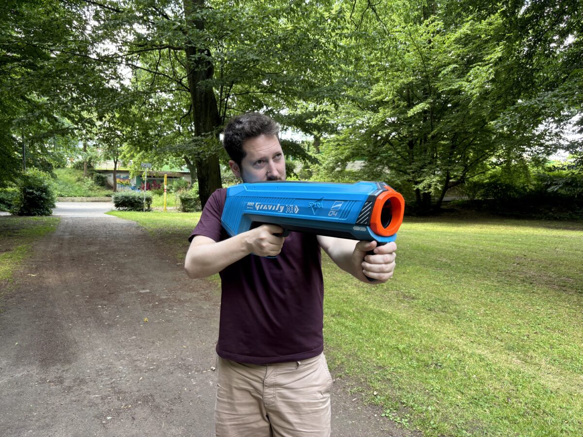 Spyra Gravity Wasserbomben Werfer Test 3
