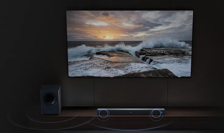 Xiaomi Soundbar Pro 2.1 ch Am Fernseher