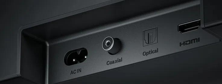 Xiaomi Soundbar Pro 2.1 ch Anschluesse