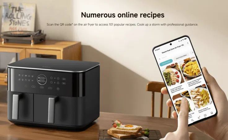 Xiaomi Dual Basket Air Fryer app
