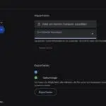 google kalender export