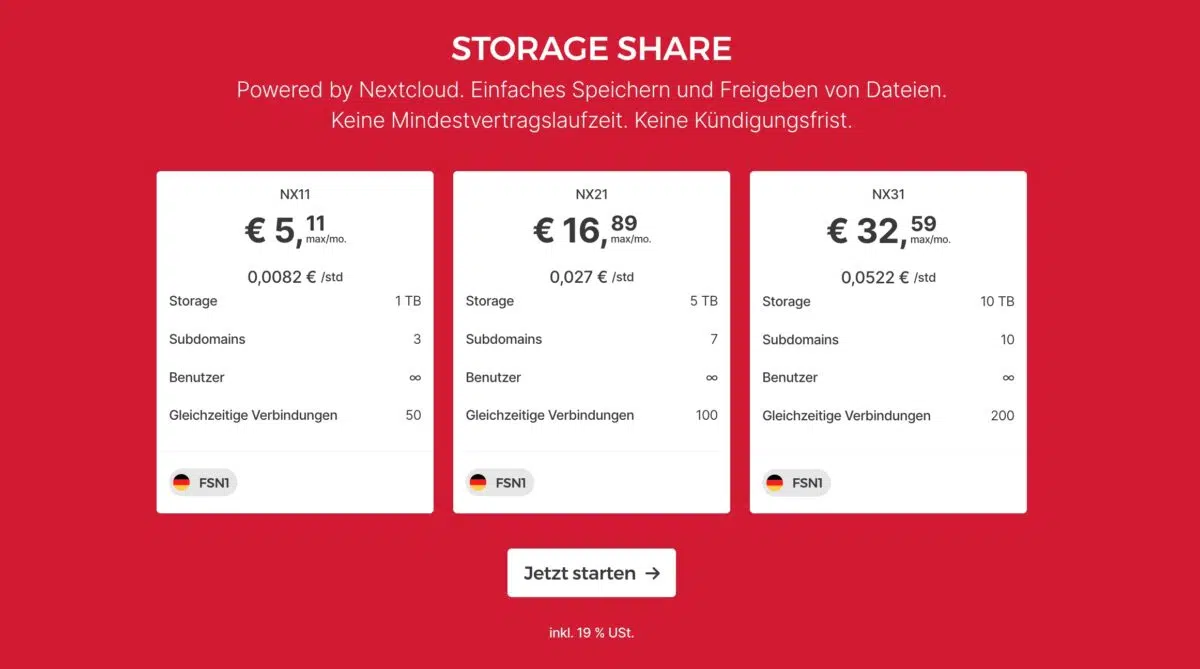 hetzner preisoptionen hetzner preisoptionen