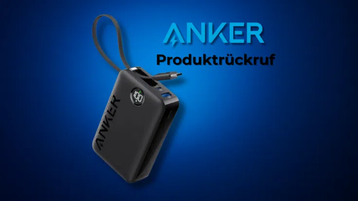 Anker Produktrückruf