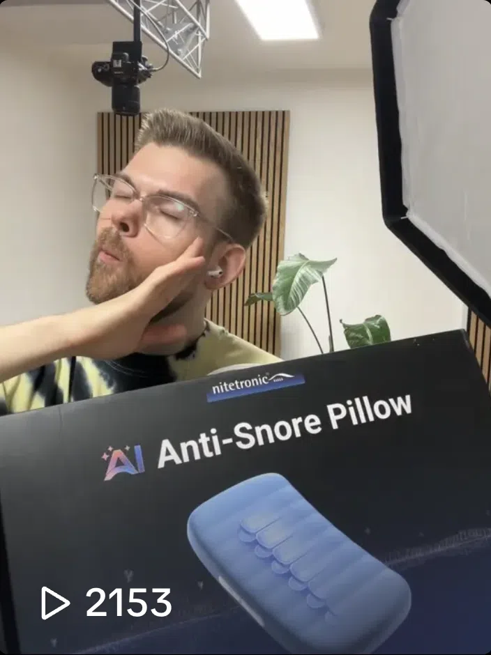 Nitetronic Anti Schnarch Kissen