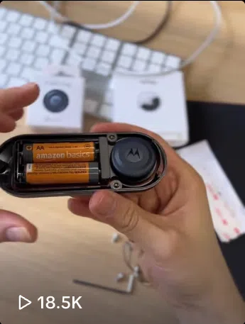 MotoTag Batteriehülle