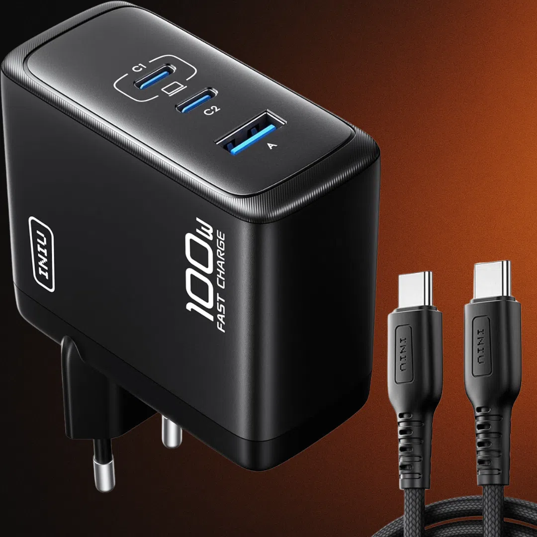 INIU_100W_Ladegeraet_mit_Kabel_Produktbild
