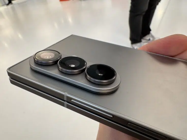 Samsung Galaxy Z Fold7 Rueckseite Kameras