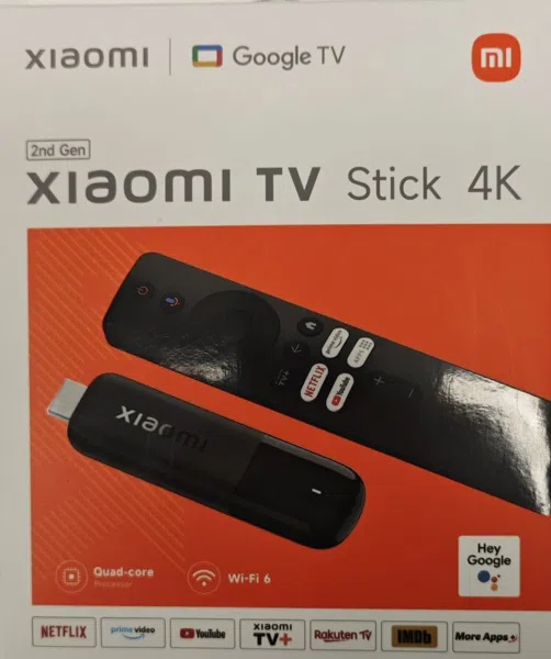 Xiaomi TV 4K Stick 2nd Gen Vorderseite Verpackung