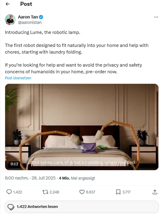Lume Roboter Lampen Lume Roboter Lampen