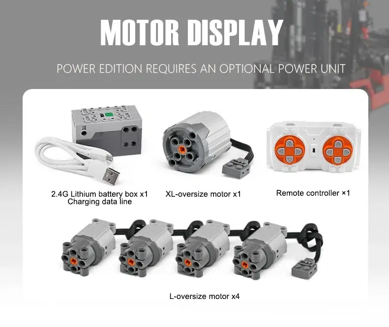 Mouldking 13106 Gabelstapler Motor Kit Mouldking 13106 Gabelstapler Motor Kit