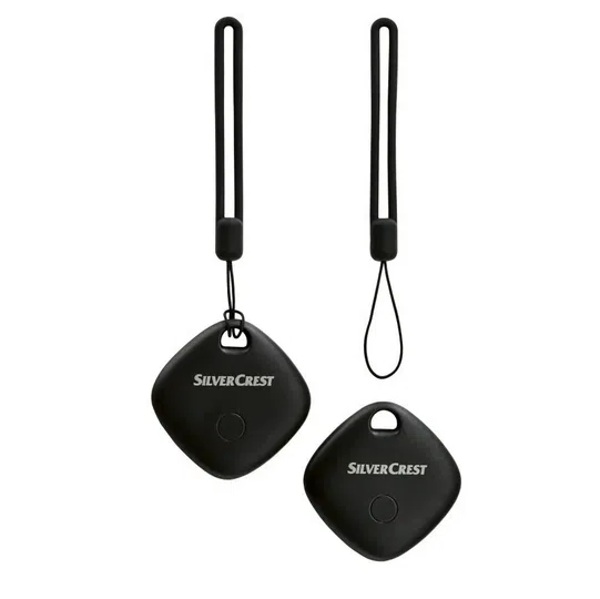 Silvercrest Smart Tag Finder zwei mit Schlüsselband