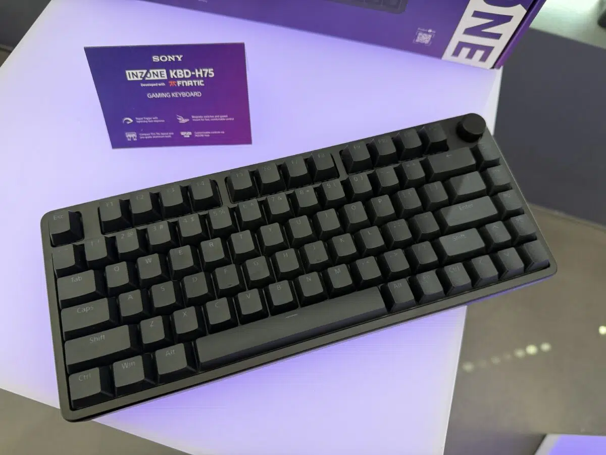 Sony Inzone KBD-H75 Nahaufnahme