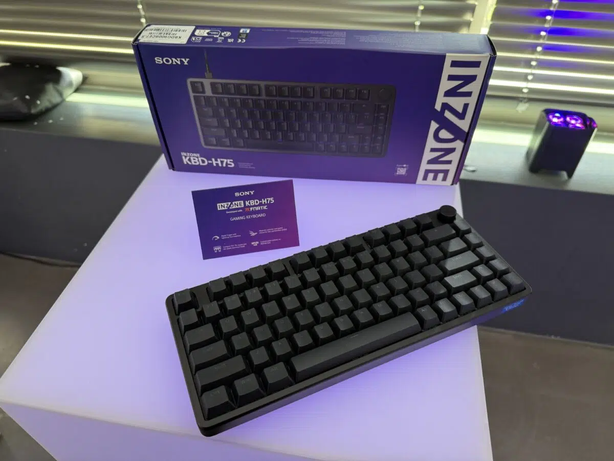Sony Inzone KBD-H75 mit Verpackung
