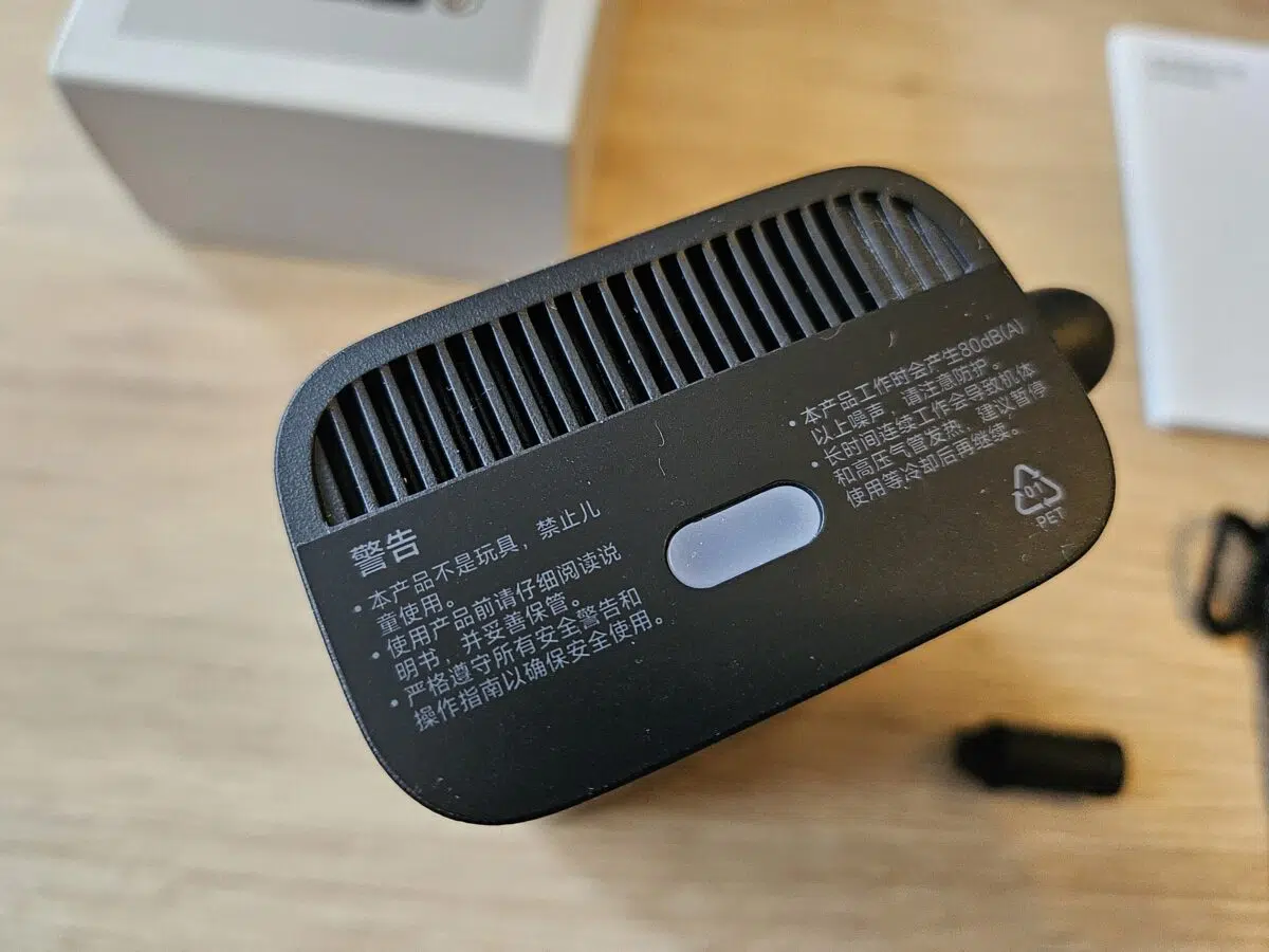 Xiaomi Elektrische Luftpumpe Mini 3. Generation und Zubehoer 2 Xiaomi Elektrische Luftpumpe Mini 3. Generation und Zubehoer 2