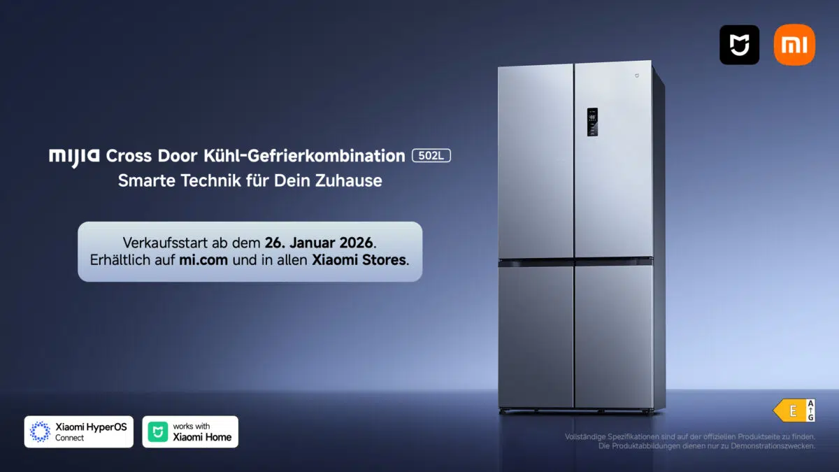 Xiaomi Mijia Cross Door Kuehlschrank 502L