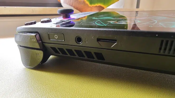 ASUS ROG Xbox Ally X Startknopf ASUS ROG Xbox Ally X Startknopf