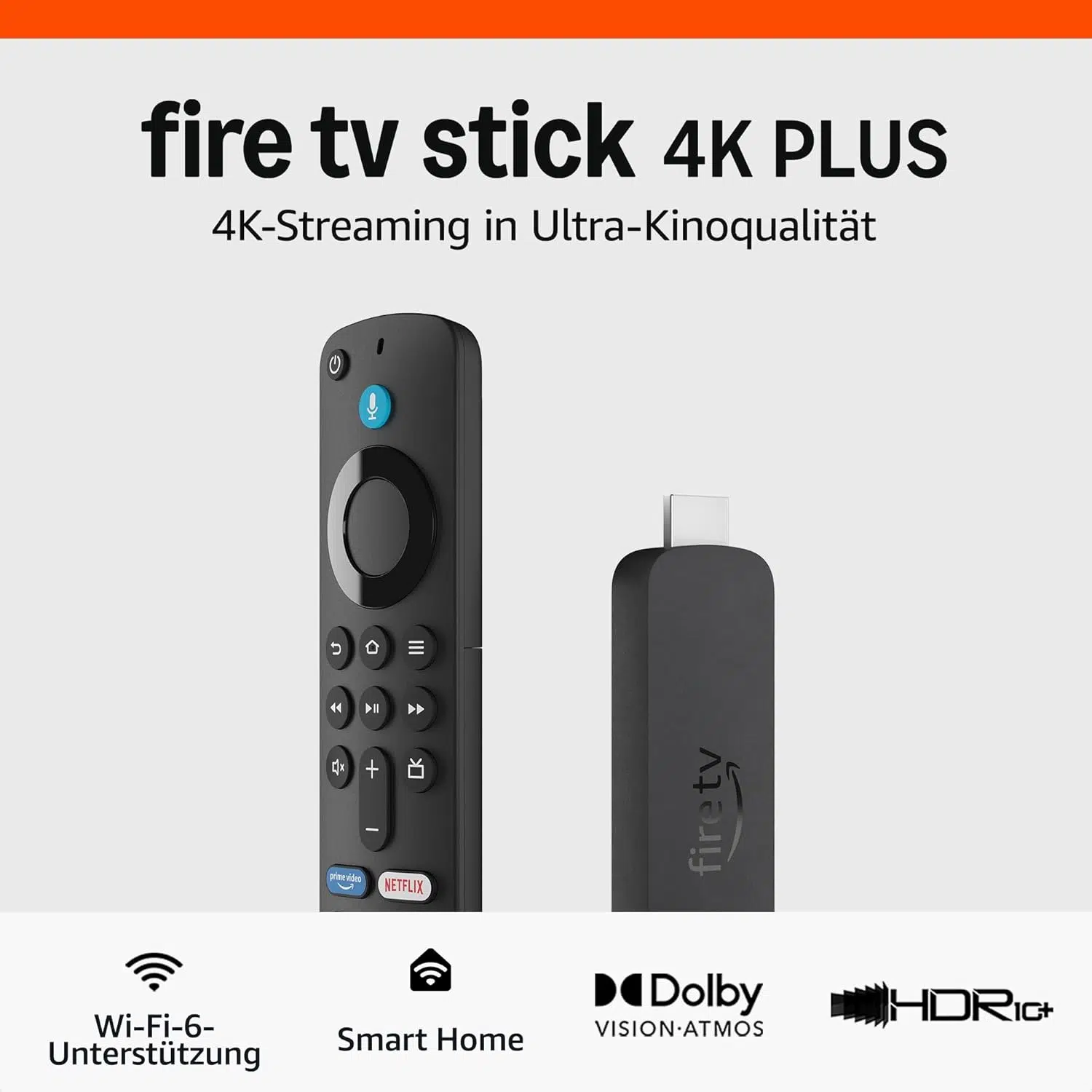 Amazon Fire TV Stick 4K Plus Produktbild Amazon Fire TV Stick 4K Plus Produktbild