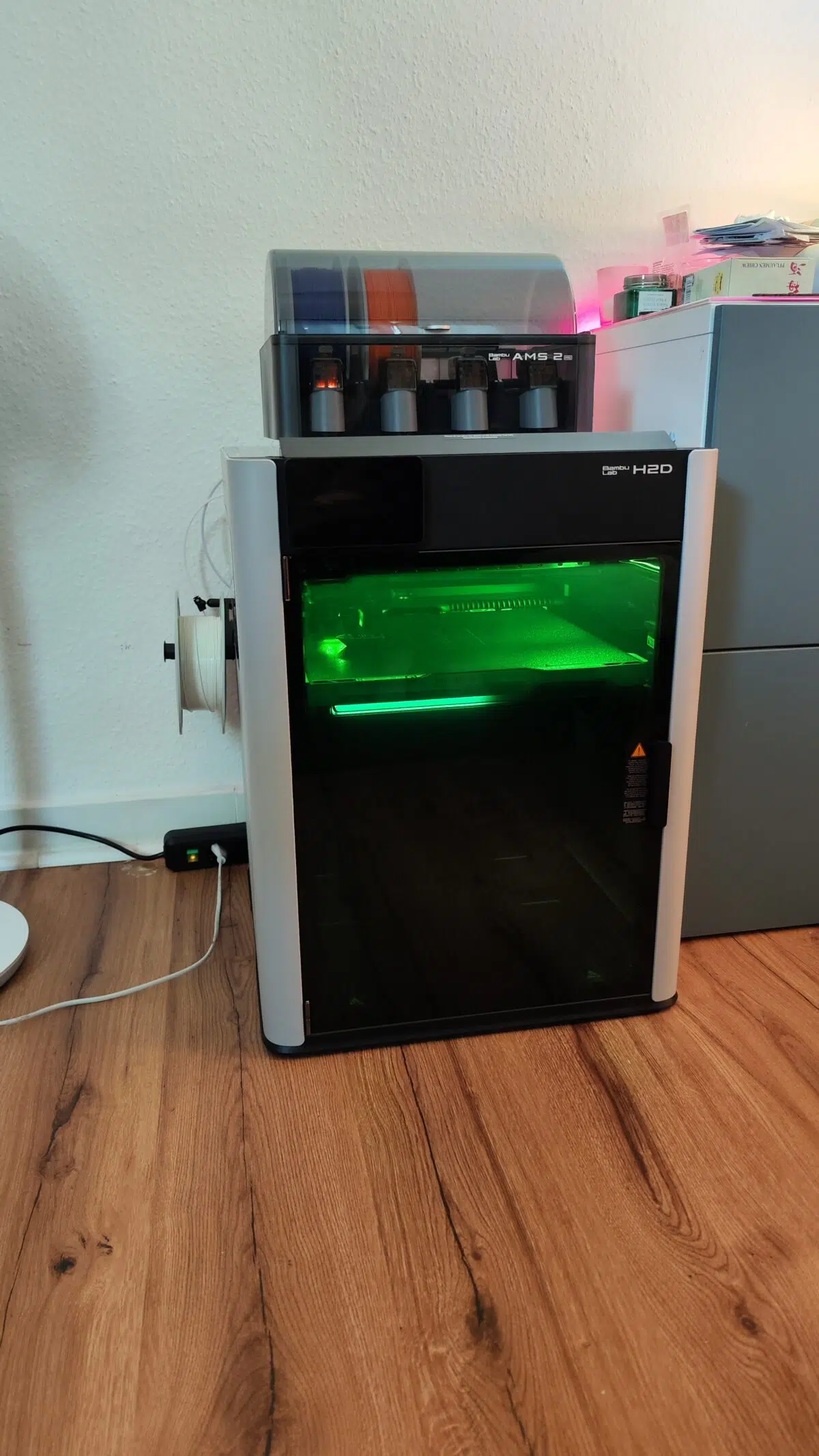 Bambu Lab H2D aufgebaut