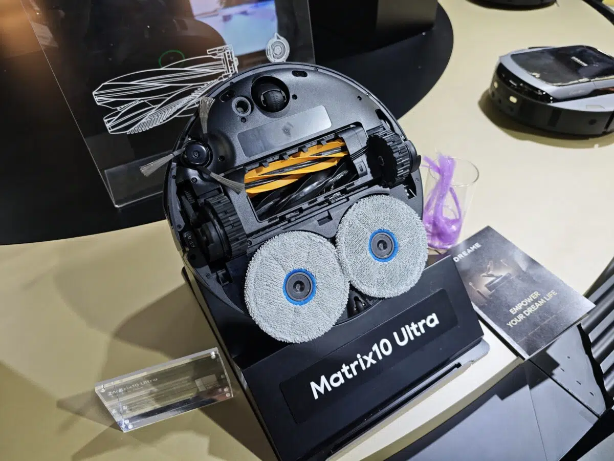 Dreame Matrix10 Ultra von unten