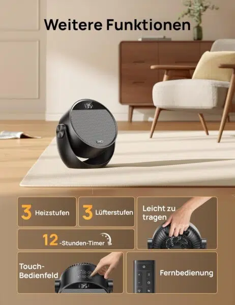 Dreo Heater 320 Funktionen Dreo Heater 320 Funktionen